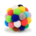 Pet Toy Vocal Ball Colorful Plush