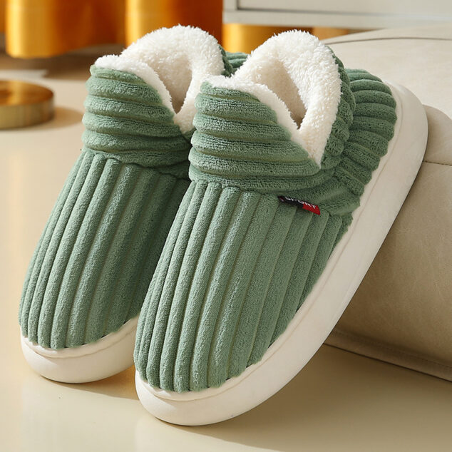 Men's And Women's Same Style Cotton Slippers