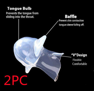 Transparent Silicone Tongue Case Anti-snoring Device